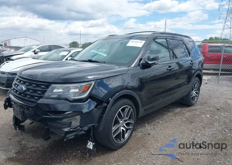 2017 Ford Explorer Sport z USA, uszkodzony, nr VIN 1FM5K8GTXHGC44221